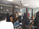 بازدید دکتر نجف پور از ستاد مرکزی امتحانات واحد الکترونیکی