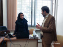 بازدید دکتر نجف پور از ستاد مرکزی امتحانات واحد الکترونیکی