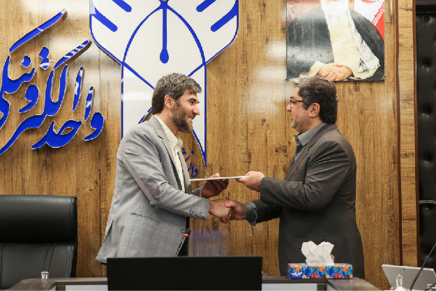 برگزاری مراسم معارفه سرپرست جدید معاونت آموزش و تحصیلات تکمیلی و معاونت فرهنگی و دانشجویی واحد الکترونیکی